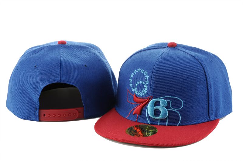 NBA Philadelphia 76ers Blue Red Hats